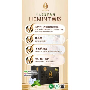 HE-Mint (Cooling Sensation) Men Supplements 20 sachets AK-II AK2 AKII HE Mint 喜敏男性保健品之宝冰凉口感壮阳猛男 20包